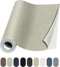 Fabric Repair Patches, Linen Repair Tape Self-Adhesive Fabric Patches Durable, DIY Large Linen Tape for Sofa, Couches, Furniture, Chair, Clothing （3.5X79 Inch, Beige）