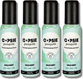 OOPSIE POOPSIE - Wild Mint - Before & After You Go Toilet Spray 2oz - Portable Odor Eliminator - 4 Pack