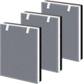 Funmit Vital 100 Replacement Filter for LEVOIT Vital 100 Air Purifier, 3-in-1 H13 True HEPA and High-Efficiency Activated Carbon Filters Set, Compared to Part # Vital 100-RF, 3 Pack, White