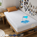 OhGeni 100% Waterproof Mattress Protector, Twin Size Mattress Pad, Fits 6"-20" Mattresses with Deep Pocket, Cooling, Breathable Fitted Sheets, Soft Bed Cover, Noiseless, Machine Washable