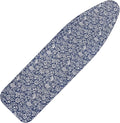 Ironing Board Cover and Pad 15x54 Inch Standard Ironing Board Cover with Elastic Edge and Hook and Loop Fasteners Scorch and Stain Resistant Cotton Ironing Covers with Thick Padding
