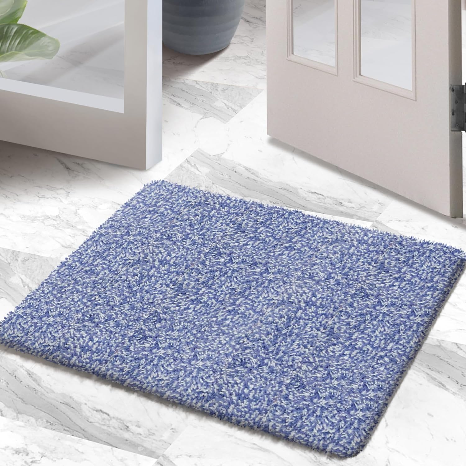 Premium Microfiber Indoor Door Mat – 20"x30" Washable Entry Mat, Non-Slip, Waterproof Backing, Super Absorbent, Low Profile Entryway Doormat for Indoor Entrance