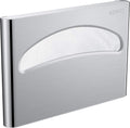 Commercial Toilet Seat Cover Dispenser, Wall Mount, 250 Single Seat Covers for Office, Hospital (18/8 Stainless Steel)
