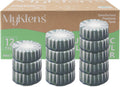 Toilet Bowl Cleaner Tablets, Automatic Toilet Bowl Cleaners, Long-Lasting Toilet Tabs Drop in Tank for Deodorizing & Descaling, Green, 12 Packs
