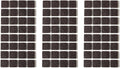 Furnigear Felt Furniture Pads for Hardwood Floors - Self Adhesive Chair Felt Pad, Floor Protector for Furniture Feet, Furniture Sliders Moving Furniture Smoothly, Anti Scratch 96 Pcs 3/4" Square Brown
