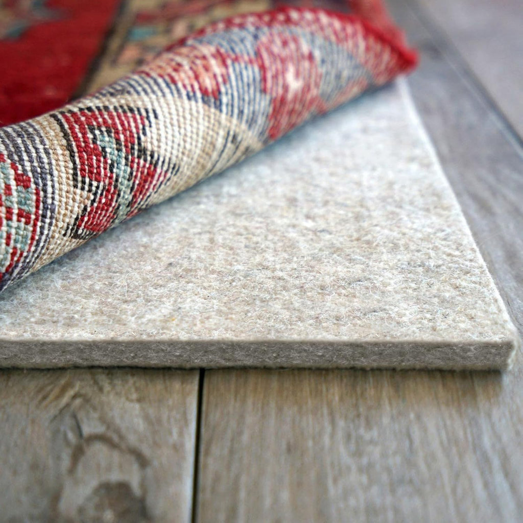 RUGPADUSA - Eco-Plush - 7'x10' - 3/8" Thick - 100% Felt - Extra Cushioned Rug Pad - Available in 3 Thicknesses, Many Custom Sizes