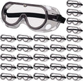 Yunsailing Protective Safety Goggles Lab Over Glasses Clear Anti Fog Eye Protection Goggles for Men Women