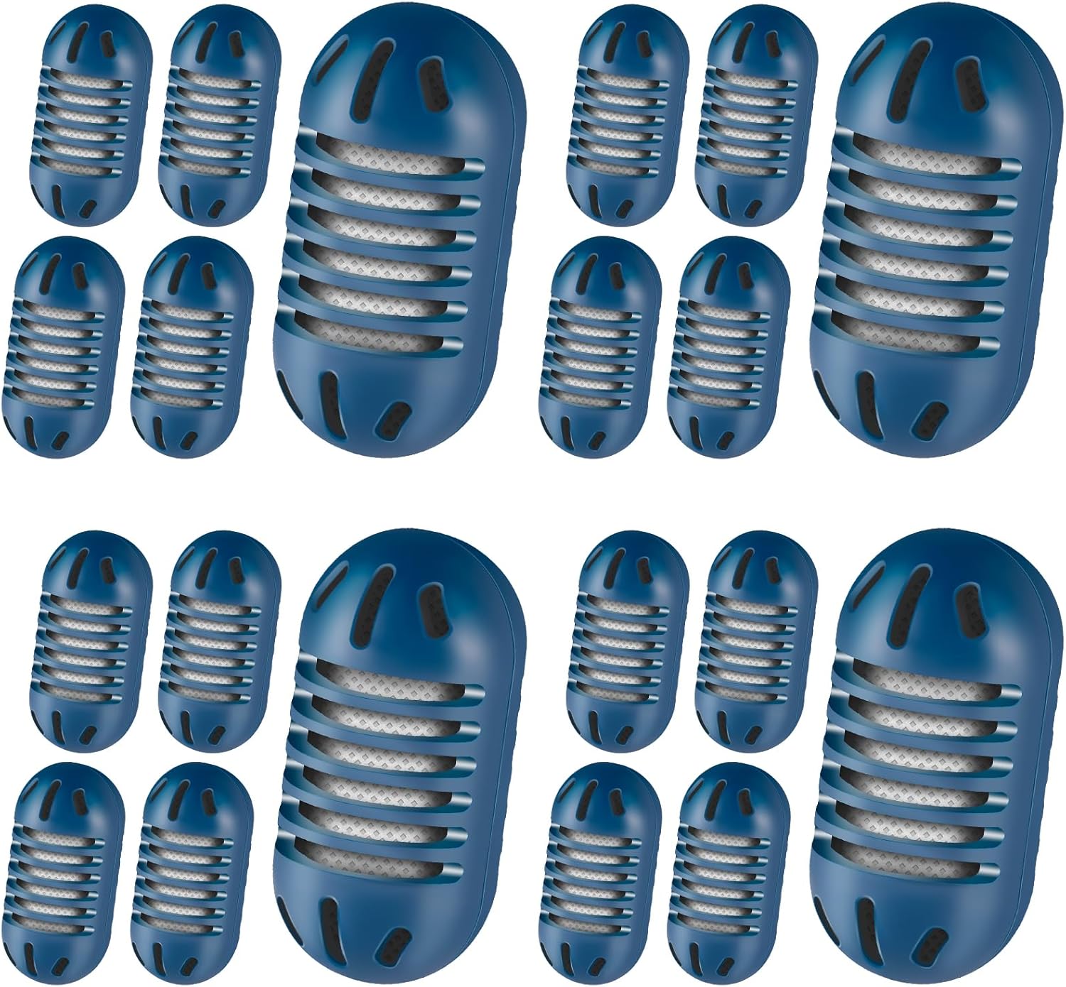Leemone Demineralization Cartridge Compatible with HoMedics Ultrasonic Humidifiers, 20 Pack Humidifier Filter Replacements, Purifies Water, Filters Mineral Deposits