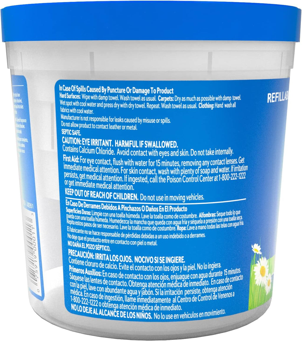 DampRid Fresh Scent Refillable Moisture Absorber - 10.5oz cup – Traps Moisture for Fresher, Cleaner Air