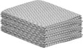Superio Handy Wipes For Kitchen Multi-Purpose Heavy-Duty Reusable Cleaning cloth for house, Bathroom, and office. Disposable Dish Towel (15 Grey)