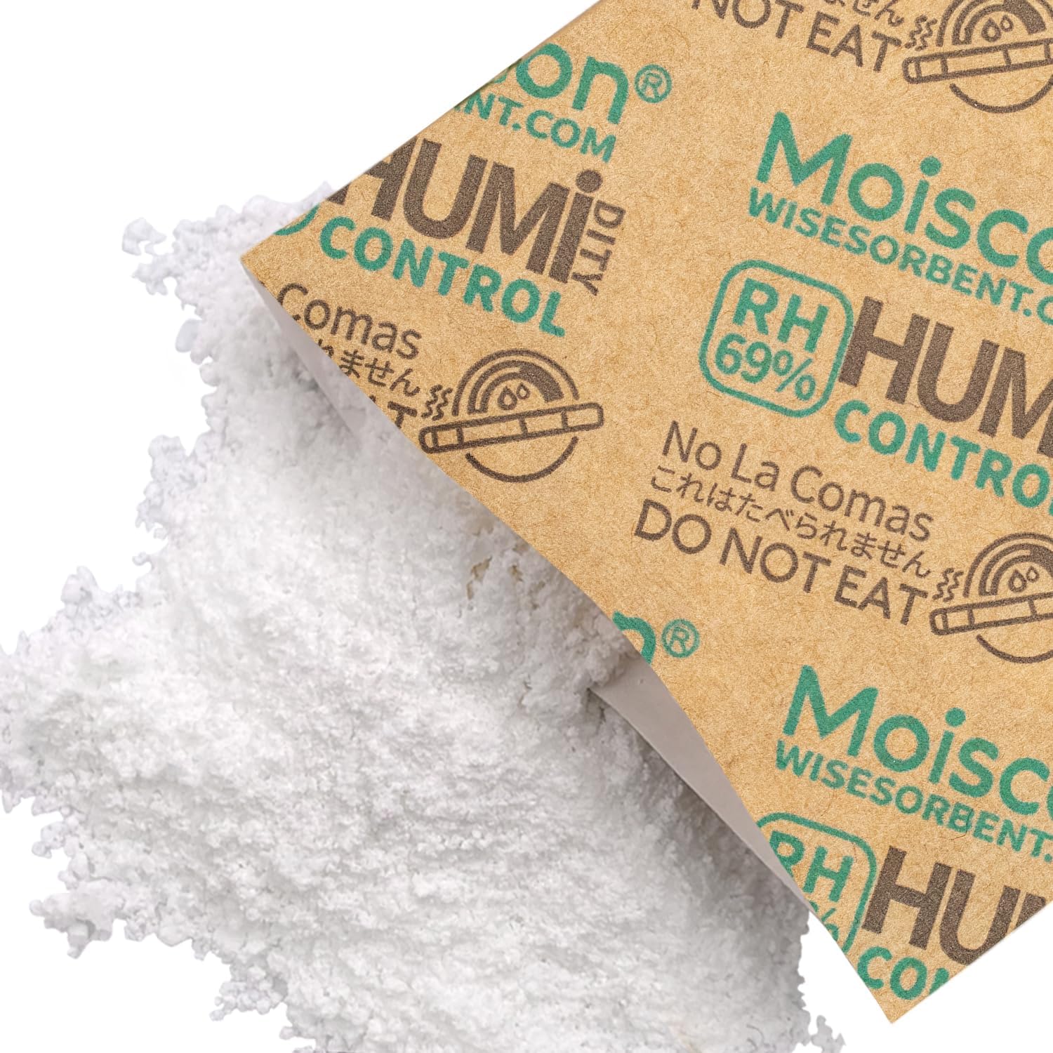 30 Pack 8 Gram 69% Two-Way Humidity Control Packs For Storing Up to 5 Items, Size 8 for Small Plastic Travel Case & Bags & Jars, 69 Humidity Pack Moisture Control Packets Individually Wrapped