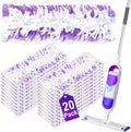 20 Count Power Mop Pads Refills for Swiffer Power Mop Pads,Compatible with Swiffer Power Mop Refills Replacement Disposable Power Mopping Pads Refills for Multi-Surface Floor Cleaning