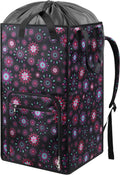 Bukere Laundry Backpack Bag for Women Girls, Extra Large Laundry Basket Hamper for College Dorm Room Essentials, Adjustable Shoulder Straps, Collapsible Freestanding Laundry Bag for Gym, Yacht