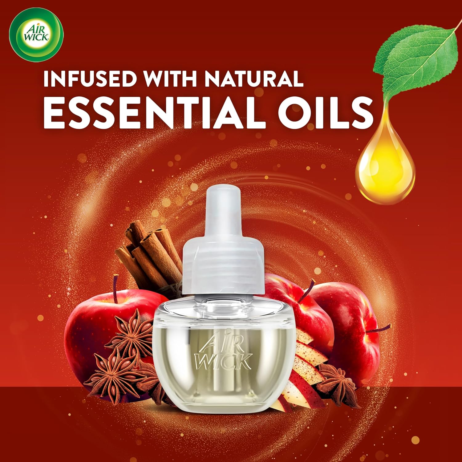 Air Wick Scented Oils 0+10 Apple Cinnamon Medley