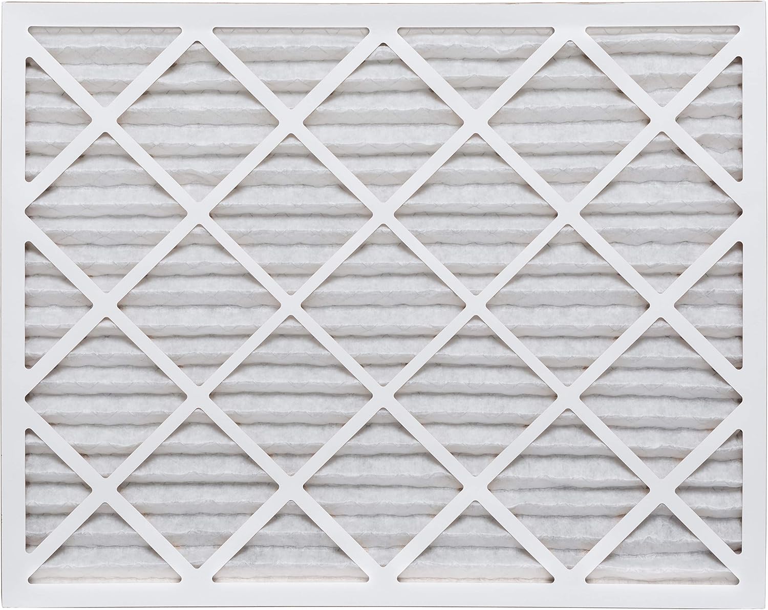 Aerostar 22x26x1 MERV 8, Pleated Air Filter, 22x26x1, Box of 6, Made in the USA