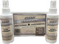 Upholstery Cleaner Kit – 2-Pack Stain Removers for Couch, Sofa, Car Seats & Carpet – Targets Grease, Food, Oil, Beverage & Makeup Stains – Auto Interiors & Home Use – Made in USA