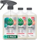 Seventh Generation Foaming Dish Spray, Honey Crisp Apple 16 Fl Oz (Pack of 3), Refill Pack of 3 with 1 Sprayhead