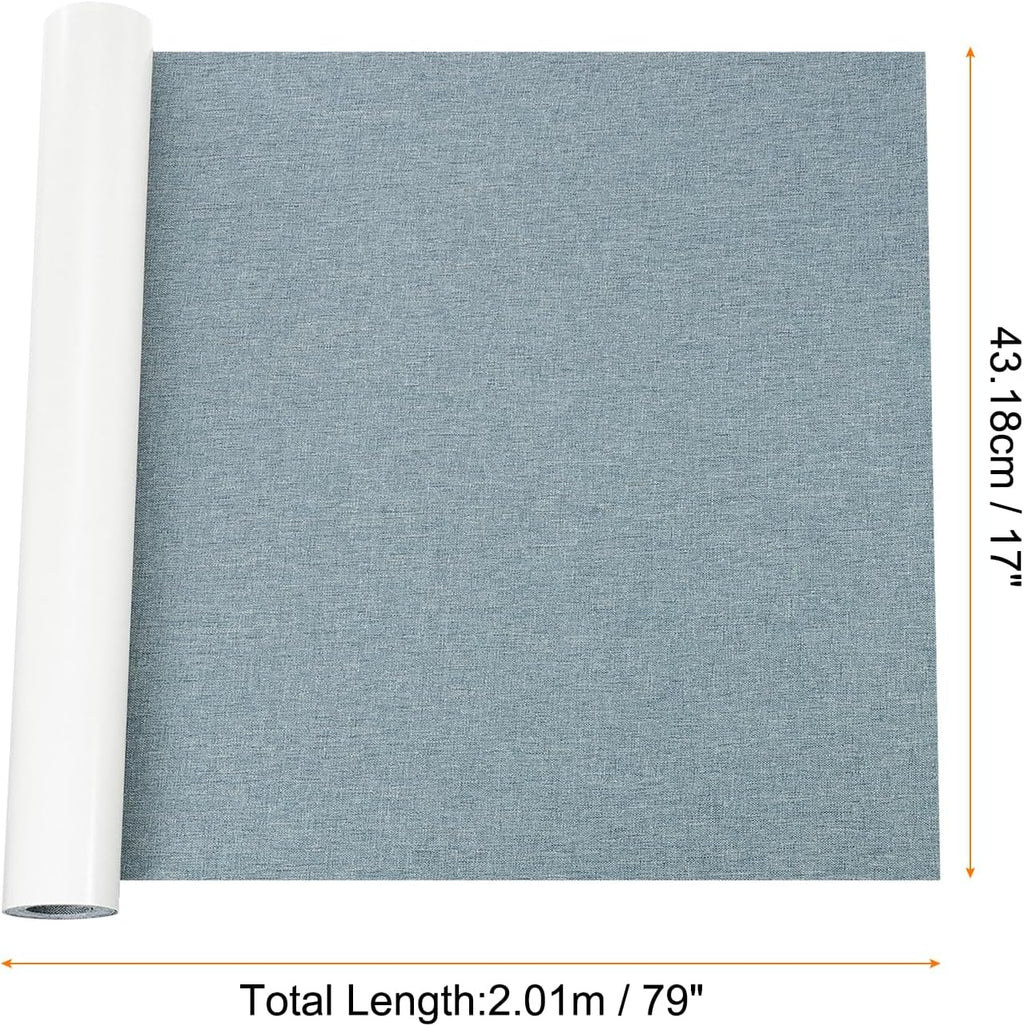 Repair Patches Repair Tape Self-Adhesive DIY Repair Patch Linen Gear Patch for Sofa, Furniture, Chair, Clothing,Tents,17x79 Inch,Slight Blue