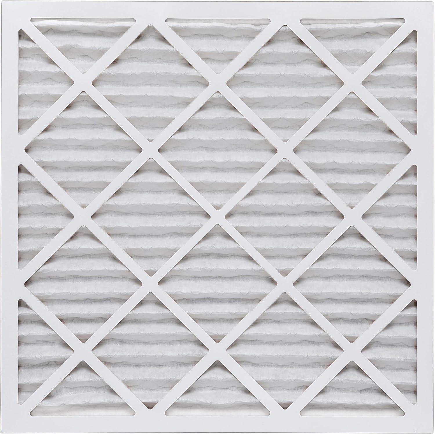Aerostar 21 1/4x21 1/4x1 MERV 13, Pleated Air Filter, 21 1/4 x 21 1/4 x 1, Box of 6, Made in the USA