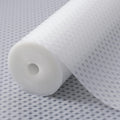 Shelf Liners for Kitchen Cabinets Refrigerator Liners Waterproof Kitchen Cupboard Liner Non-Slip Drawer Mats EVA Material Non Adhesive Fridge Liner for Shelves - Clear（17.5 x 236.2 Inches x 2 Rolls