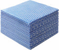 Disposable Cleaning Cloths Reusable Dsih Cloths for Kitchen Disposable Dish Rag Dry Fast 11.8x11.8 inch Pack of 100, Blue