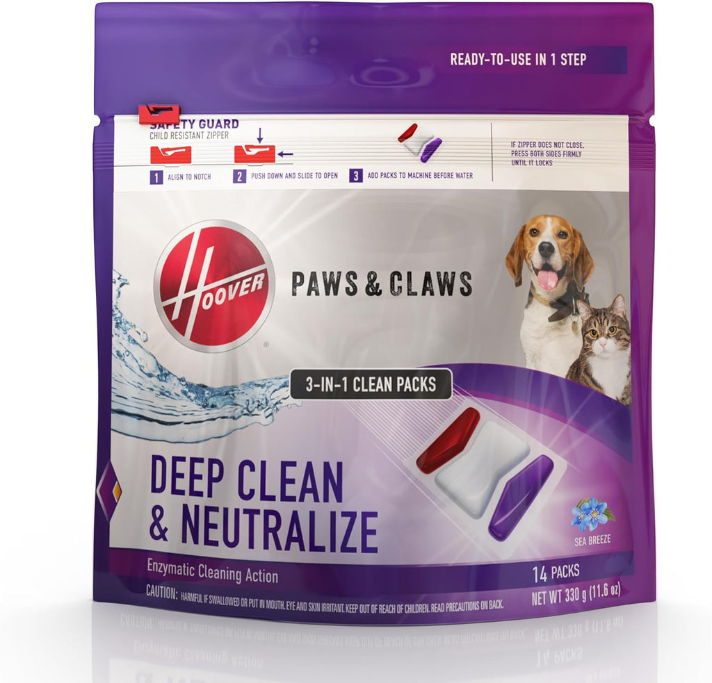 Hoover PowerScrub XL Pet Carpet Cleaner Machine for Carpet and Upholstery, Deep Cleaning Shampooer Machine with Multi-Purpose Tools, Powerful Suction, Pair with Hoover Cleaner Solution