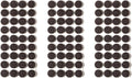 Furnigear Felt Furniture Pads for Hardwood Floors - Self Adhesive Chair Felt Pad, Floor Protector for Furniture Feet, Furniture Sliders Moving Furniture Smoothly, Anti Scratch 108 Pcs 5/8" Round Brown