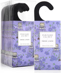 ROSE COTTAGE Large 12 Packs Fresh Linen Hanging Closet Deodorizer Air Freshener Long Lasting Scented Sachets Smell Goods for House