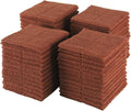 Glynniss Kitchen Dish Cloths Highly Absorbent Dish Rags 100% Cotton Wash Cloths for Washing Dishes (Rust, 50)
