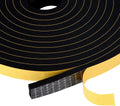 Weather Stripping Door Seal Strips 1/2 in x 1/4 in, Strong Adhesive Foam Insulation Tapes, Soundproof Weatherstrips for Windows Sliding Doors, 2 Rolls Total 52Ft