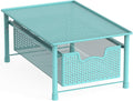 Simple Houseware Stackable Cabinet Basket Drawer Organizer, Turquoise