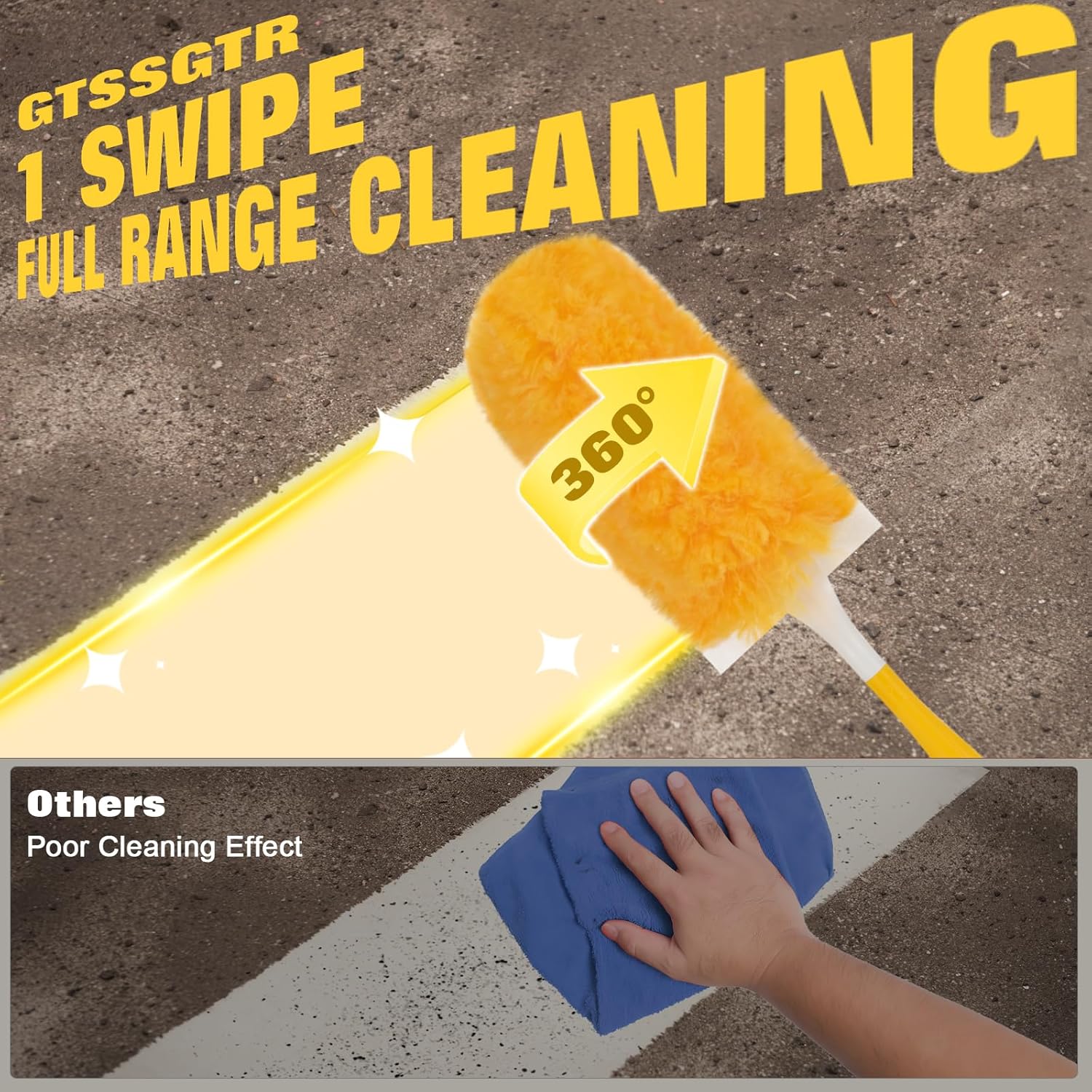 360° Heavy Duty Duster Refills for Swiffer Duster,30 Pack & 1Handle 4X Faster Electrostatic Deep Duster Kit for Cleaning, Pet Hair, Blinds & Car Vents,Lasts 2+ Months, Eco-Friendly & Gift-Ready