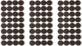 Furnigear Felt Furniture Pads for Hardwood Floors - Self Adhesive Chair Felt Pad, Floor Protector for Furniture Feet, Furniture Sliders Moving Furniture Smoothly, Anti Scratch 96 Pcs 3/4" Round Brown