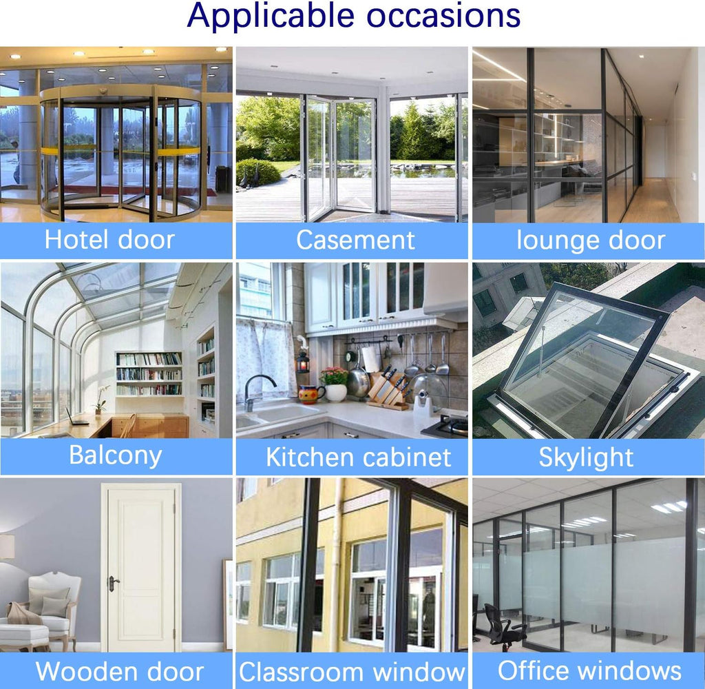 TAROSE Weather Stripping, Silicone Door Seal Strip Door, Window, Transparent 16 Feet Long (Width 45mm)