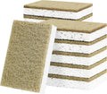 Natural Kitchen Sponges, 12 Pack Non-Scratch Sponge for Dishes, Biodegradable Scruber Sponges Kitchen for Cleaning, Household
