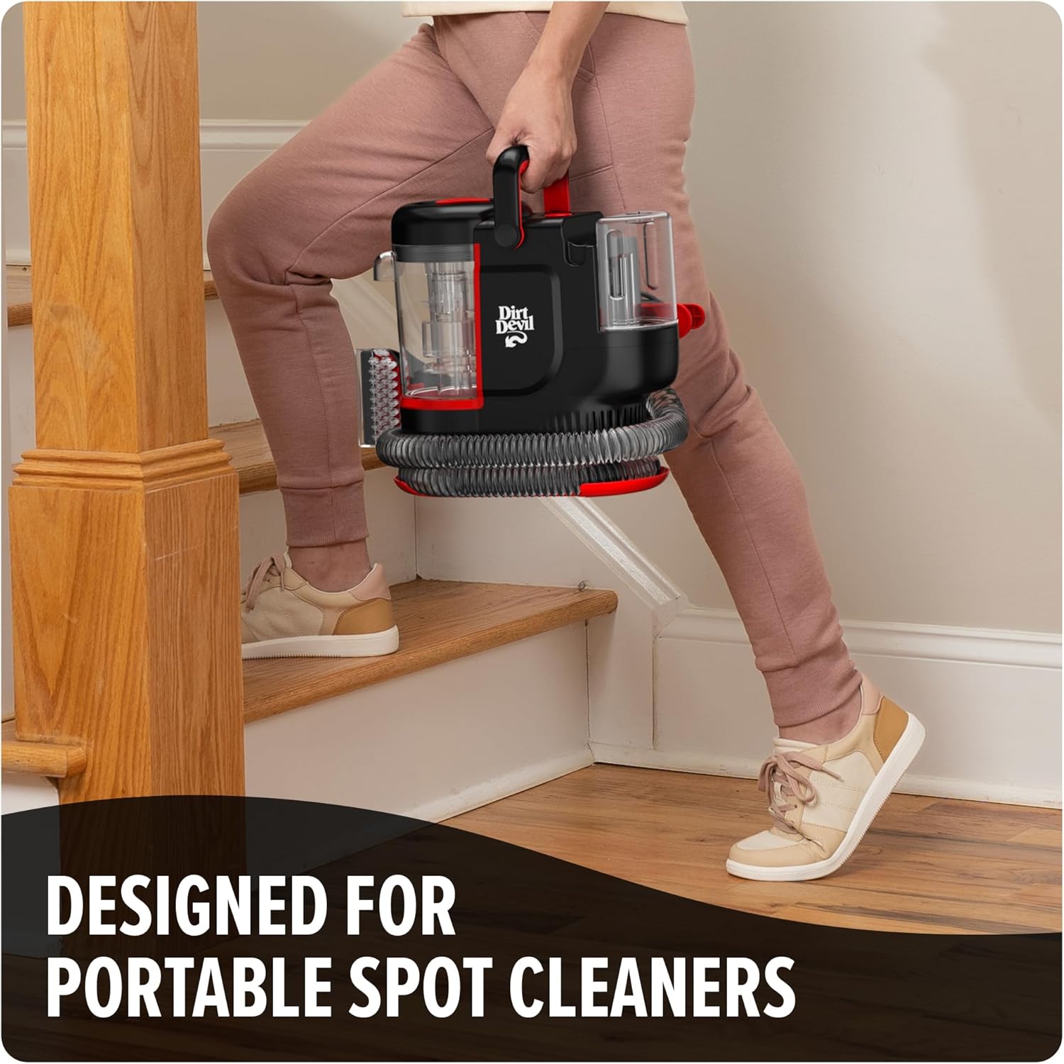Dirt Devil Pet Portable Spot Cleaner Solution, 32 oz., Fresh Blossom Scent, Upholstery and Carpet Shampoo Solution, Eliminates Pet Messes and Odors, Pair with Dirt Devil Portable Spot Cleaners