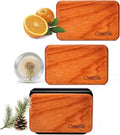 Car Air Freshener - Wood Air Freshener - Car Odor Eliminator for Visor Clip-Variety Scent Refill, Vehicle Scent Diffuser for Cabin, Truck & SUV - Pack of 3 (Grove-Pine-Open air)-CLIP INCLUDED