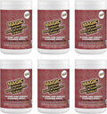 Magic Cherry Scented Heavy Duty Cleaning Wipes - Dual Sided Hand & Surface Shop Towels | Professional-grade Cleaning | Waterless | Cleans Grease, Oil, Dirt, & more (6 Pack | 420 Sheets Total)