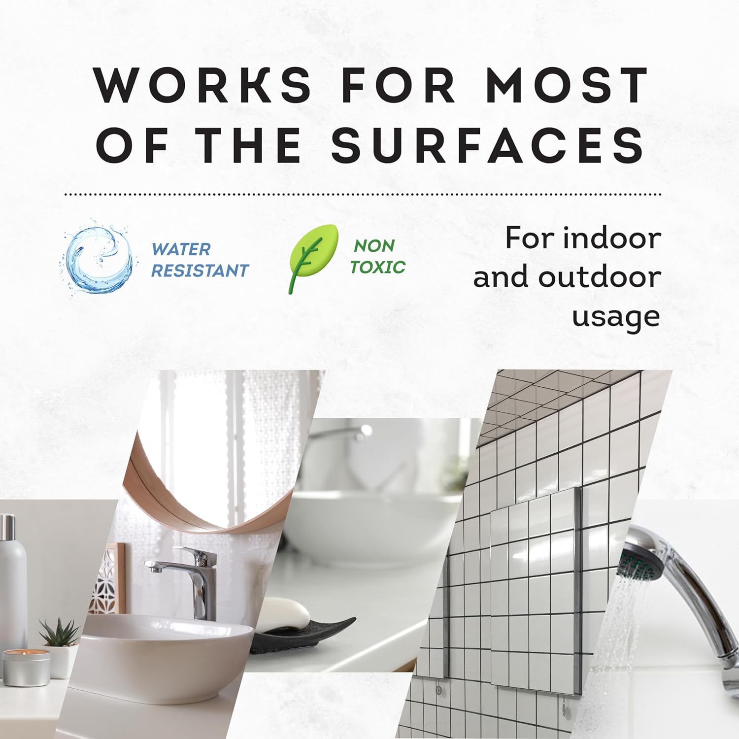 Tile Repair Kit by Stowsen - Also Works as Bathtub Repair Kit I Ideal to Fix Your Broken Chip or Crack on Marble, Corian, Porcelain and Granite Countertops