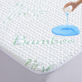 GOONIK Twin XL Mattress Protector for College Dorm Room Essentials, Back to School Breathable Bamboo Viscose Waterproof Twin Extra Long Size Mattress Pad Cover with 6-16 inches Deep Pocket