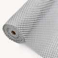 Shelf Liners for Kitchen Cabinets Non Adhesive Shelf Liner Paper Non-Slip Thickened Drawer Liner Easy to Clean for Tool Box Refrigerator Grey 11.8 x 118 in