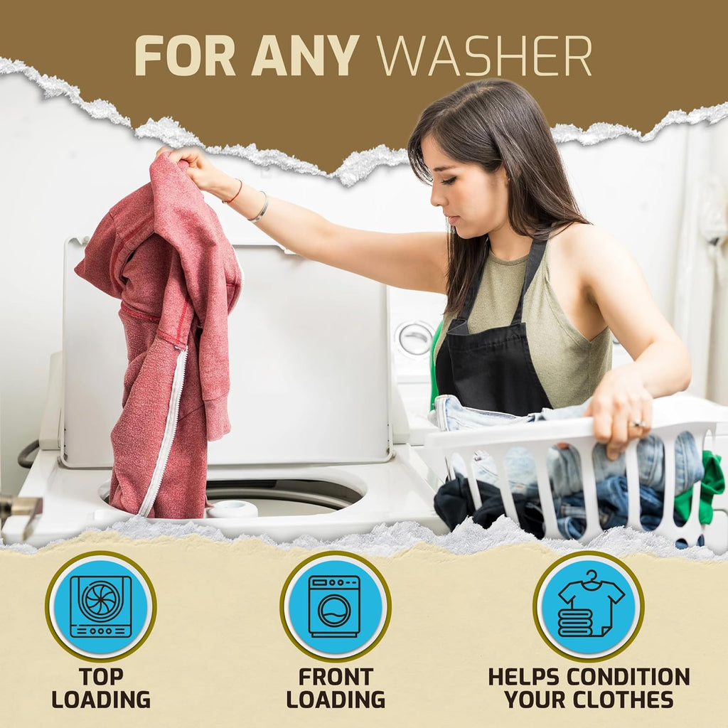 Scent Boosters for Washer, Fresh Aroma - Bulk Laundry Booster Beads and Fabric Smell Deodorizer - In Wash Odor Eliminator Pods for Fresh Scented Clothes