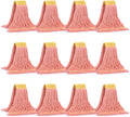 Matthew Cleaning Commercial Mop Head Replacement, 5 Inch Wide Headband, Looped End Cotton Blend String Wet Mops for Floor Cleaning, 18 oz Medium, Case Pack 12 Pcs Orange