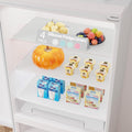 GOYLSER Silicone Refrigerator Liner for Glass Shelves Washable, Striped Fridge Liners for Shelves, 4Pcs Clear Drawer Liners No Adhesive Refrigerator Shelf Liner, 17.7x11.8 inch
