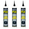 Precision 300ml from Floor-Fix Pro - Fix Loose Tiles - for Loose & Hollow Tiles, Wood, LVT & Laminate - Includes 1.9mm Syringe Tip - Adjustable to 6mm + Anti-Clog Performance (Pack of 3)