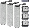 Roller Brush and Filters Replacement Compatible with Tineco Floor ONE S5/Floor One S5 Pro Cordless Vacuum Cleaner,(Not for Other S5 Series Models)3 Brushes Roller,3Filters