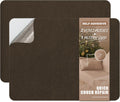 Azobur Fabric Couch Repair Patch 8.3 x 11 inches,Self-Adhesive Fabric Repair Patch for Furniture,Handbag,Sofa,Car Seats-(Dark Brown)