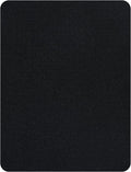 KING MOUNTAIN Coarse Linen Repair Patches, Self-Adhesive Linen Fabric Patches, 8X11 inch Extra Size, Multi Color, Can be Used for Linen Sofa Repair and Linen Clothes Repair(8" x 11",Black 1.0)