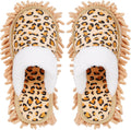 Microfiber Mop Slippers House Floor Dusting Slippers for Kitchen Office (Women 7-9/Men 5-7)
