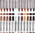SEISSO Furniture Repair Kit, 12 Colors Furniture Touch-up Markers and Wood Fillers Sticks for Stains, Scratches, New Upgrade Furniture Touch Up Kit - Restore Wooden Table, Cabinet, Floors, Door